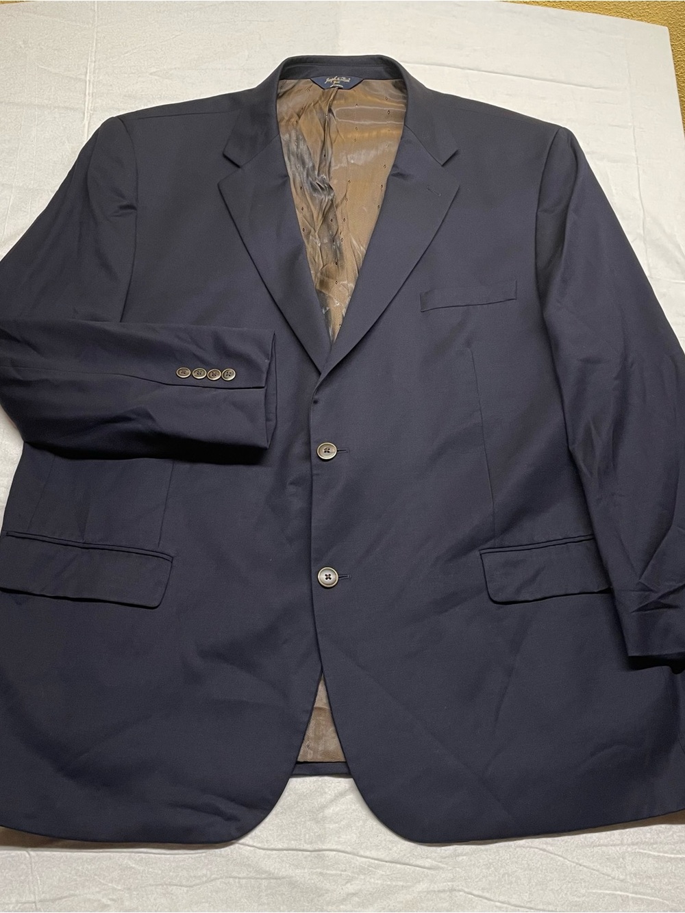 Joseph & Feiss Dark Navy Two-Button Sport Coat